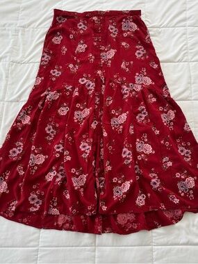 American Eagle Outfitters Floral Maxi Skirt Size 16